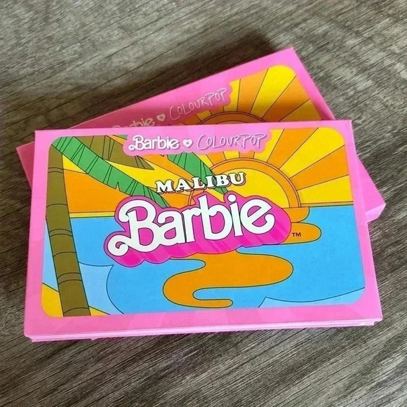 Colourpop Malibu Barbie Eyeshadow Palette New In Box - Picture 5 of 6